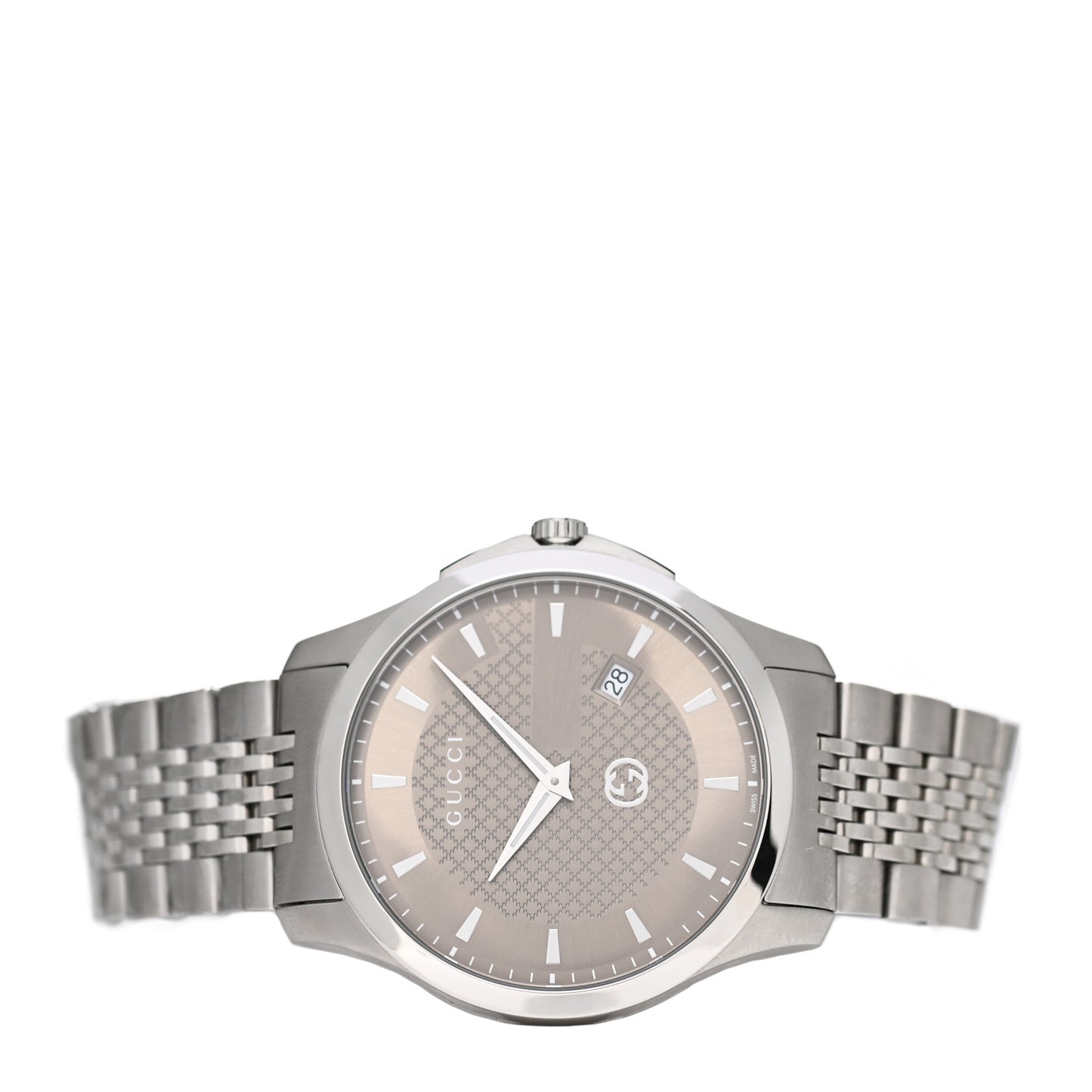 Stainless Steel 40mm G-Timeless Quartz Watch Brown