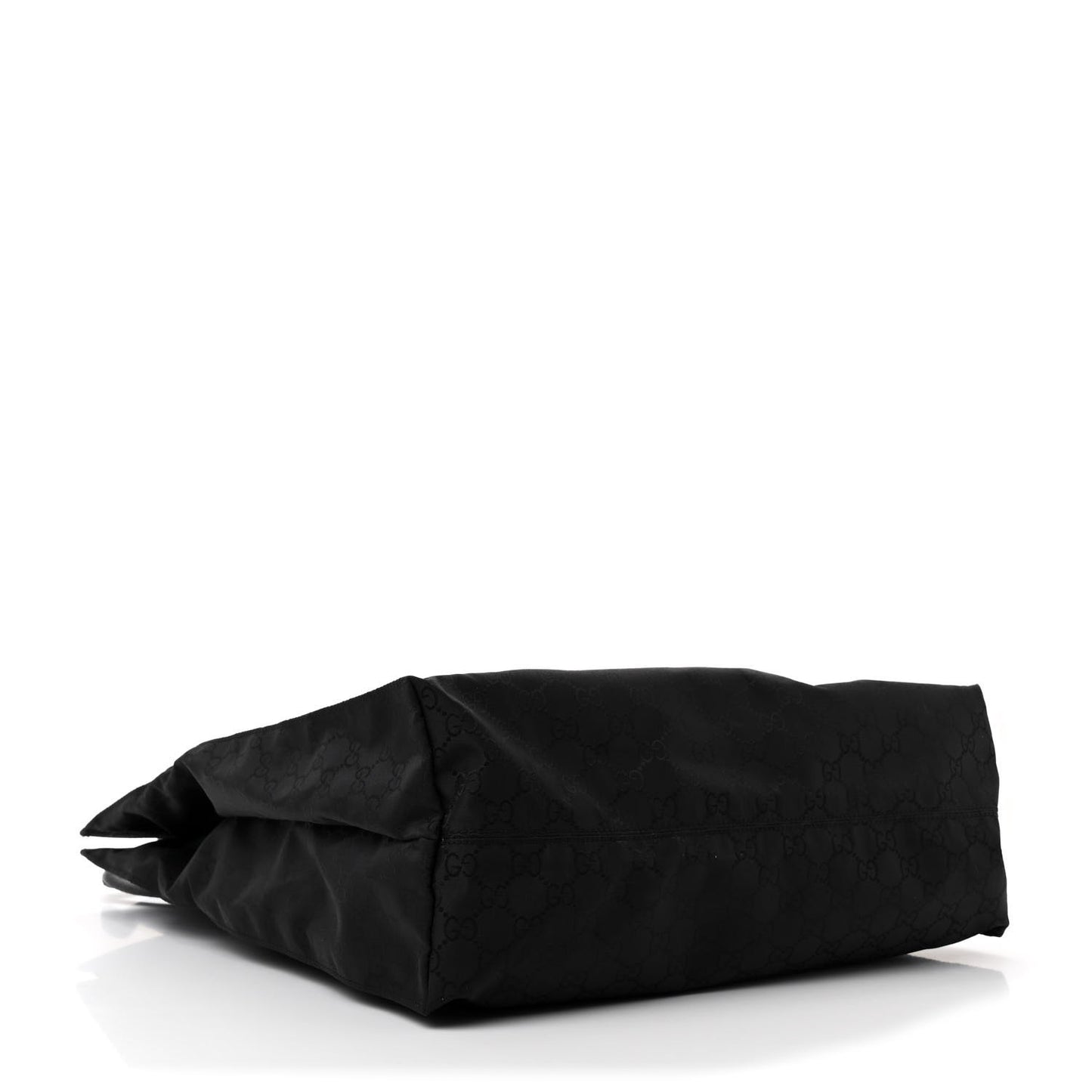 Nylon Monogram Vertical Tote Black