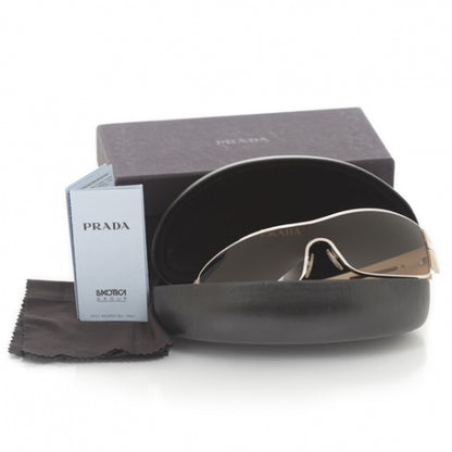 Prada Silver Frame Sunglasses SPR 56H 10 of 10