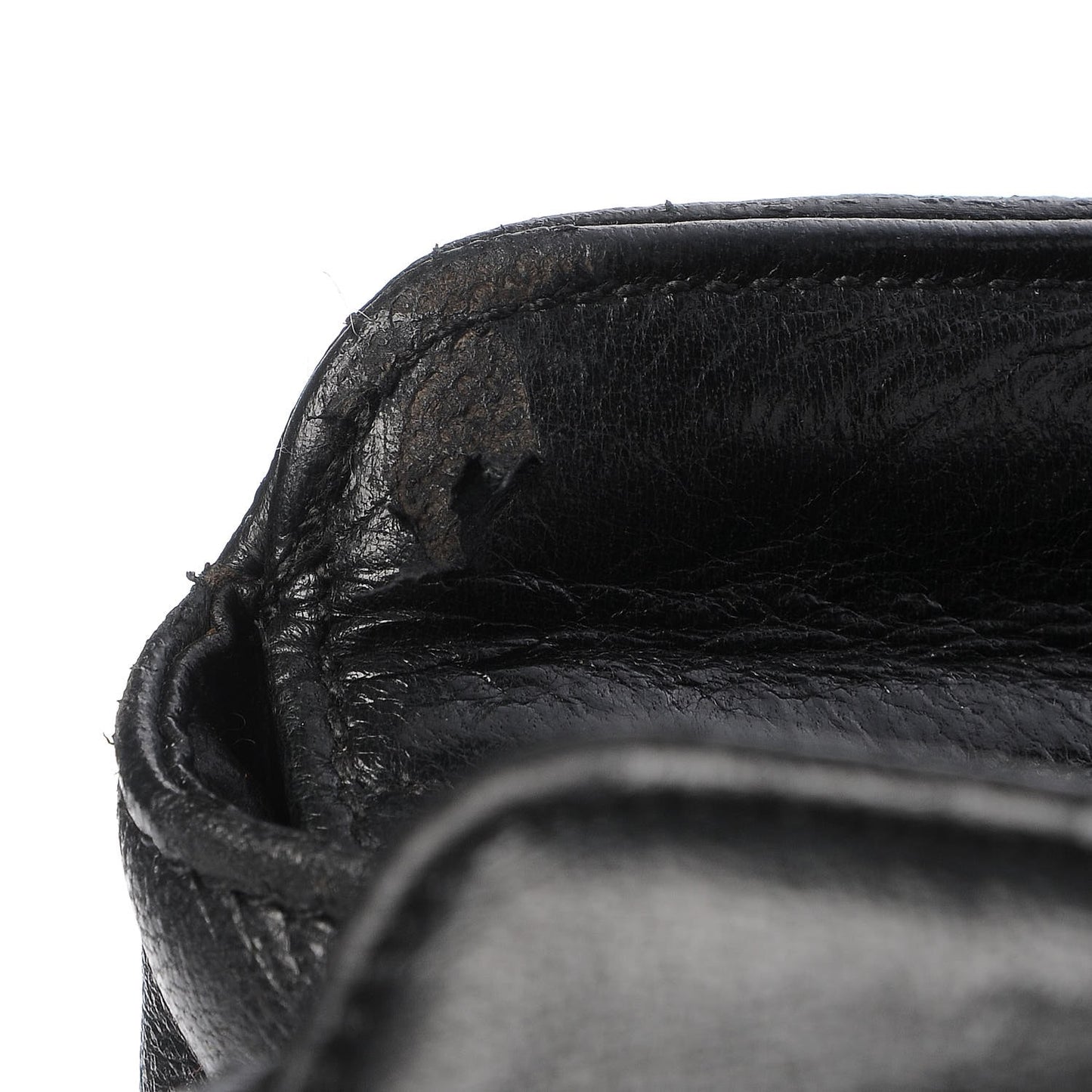 Lambskin Quilted Shoulder Bag Black