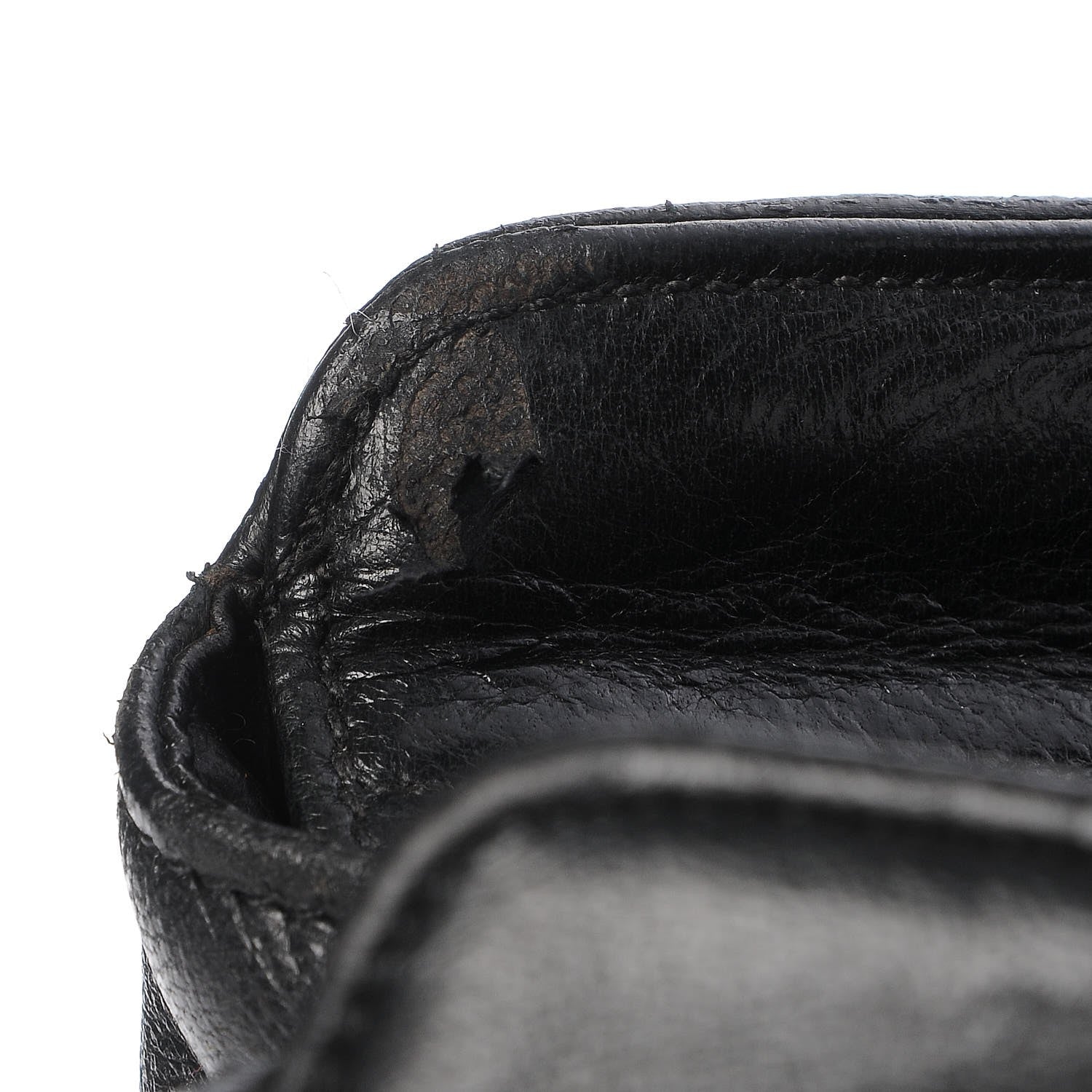 Chanel Lambskin Quilted Shoulder Bag Black 9 of 9