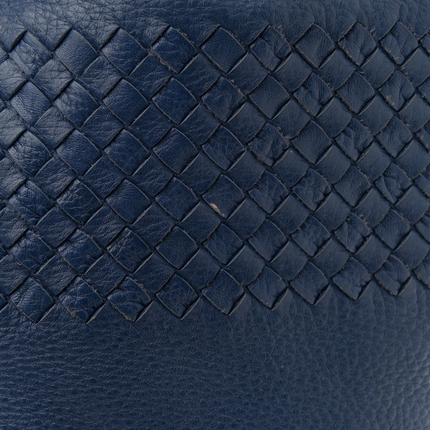 Bottega Veneta Cervo Intrecciato Shoulder Bag Blue 14 of 15