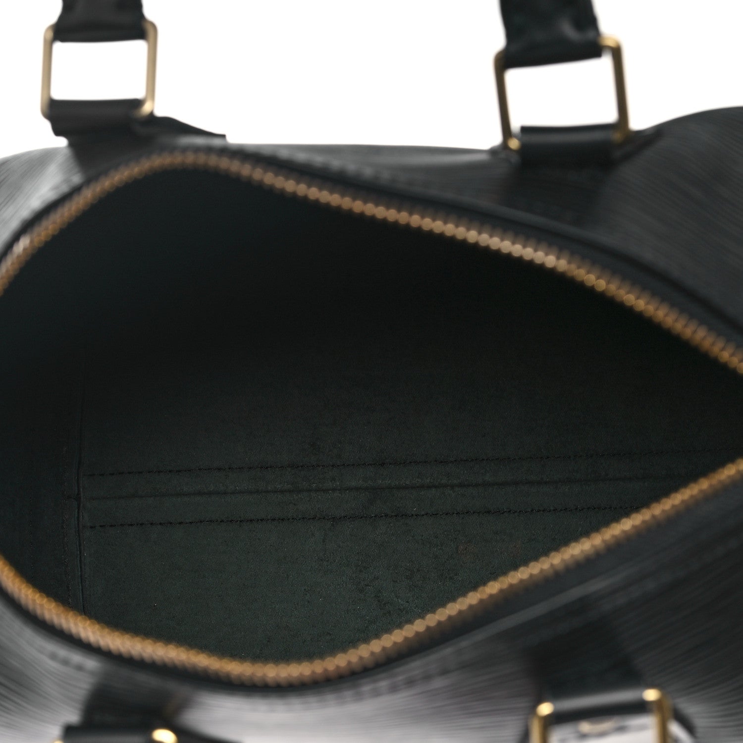 Louis Vuitton Epi Speedy 25 Black 5 of 11