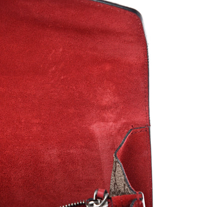 Gucci GG Supreme Monogram Small Dionysus Shoulder Bag Red 7 of 14