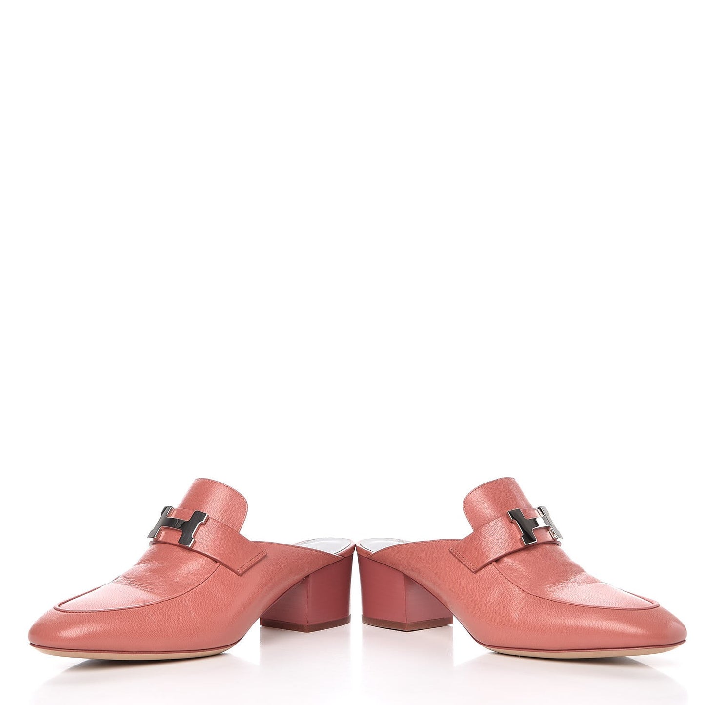 Goatskin Paradis Mules 37 Rouge Blush