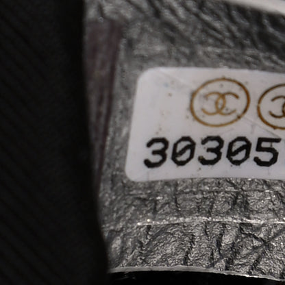 Chanel Sequin Quilted Medium Chanel 19 Flap Silver 7 of 9