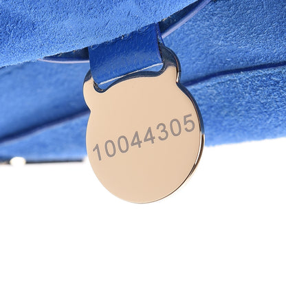 Mulberry Glossy Goatskin Small Lily Flap Bluebell Blue 7 of 8