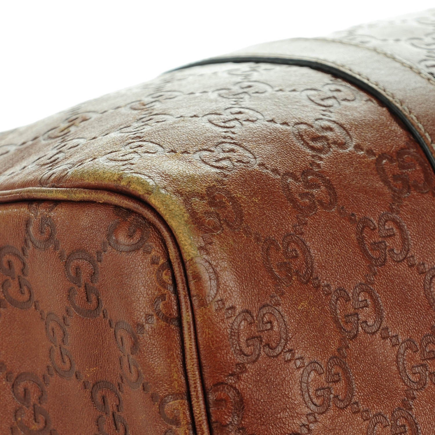 Gucci Guccissima Medium Joy Boston Brown 5 of 11