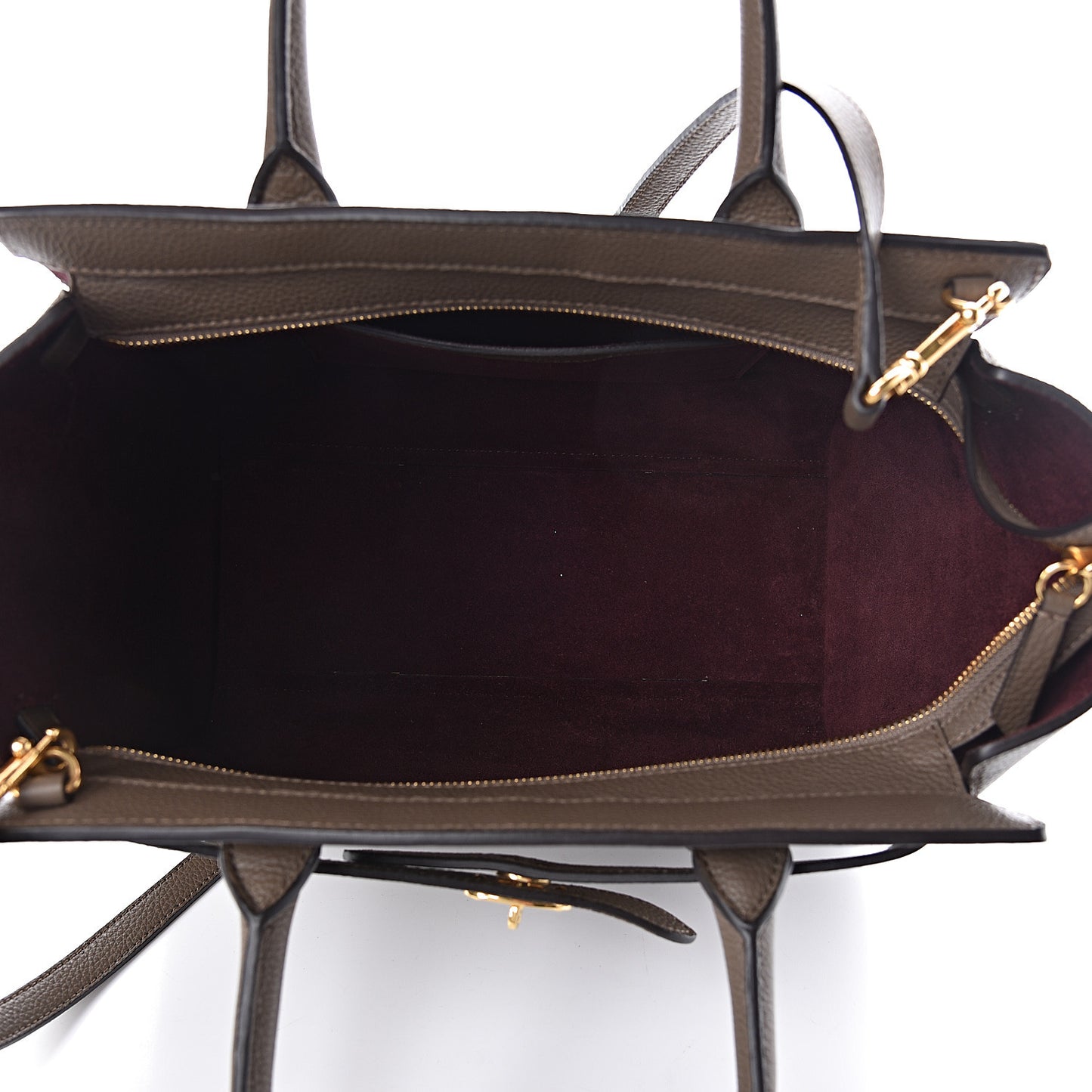 Classic Grain Small Bayswater Zip Tote Clay