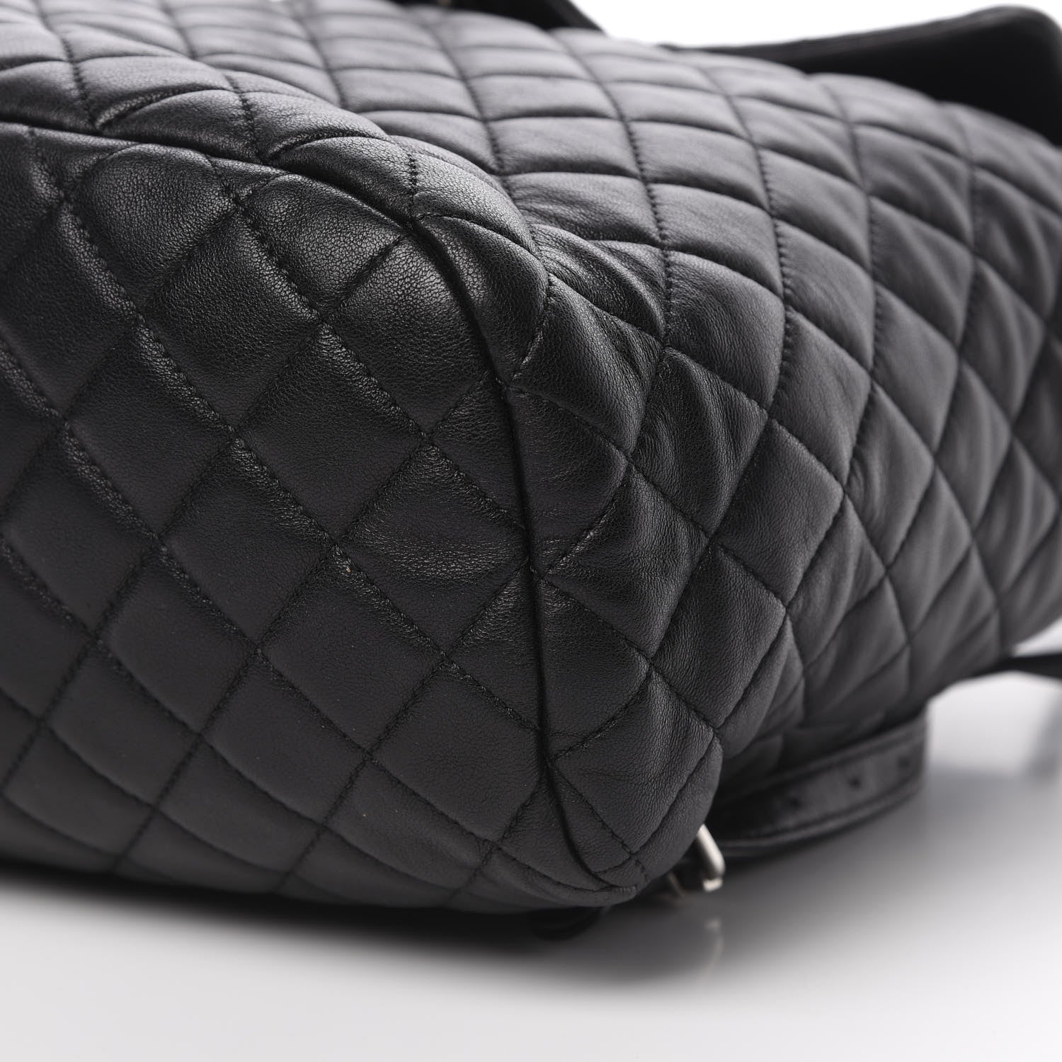 Chanel Lambskin Quilted Small Urban Spirit Backpack Black 9 of 11