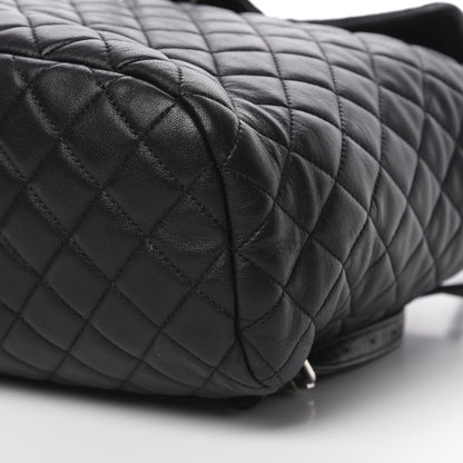 Chanel Lambskin Quilted Small Urban Spirit Backpack Black 9 of 11