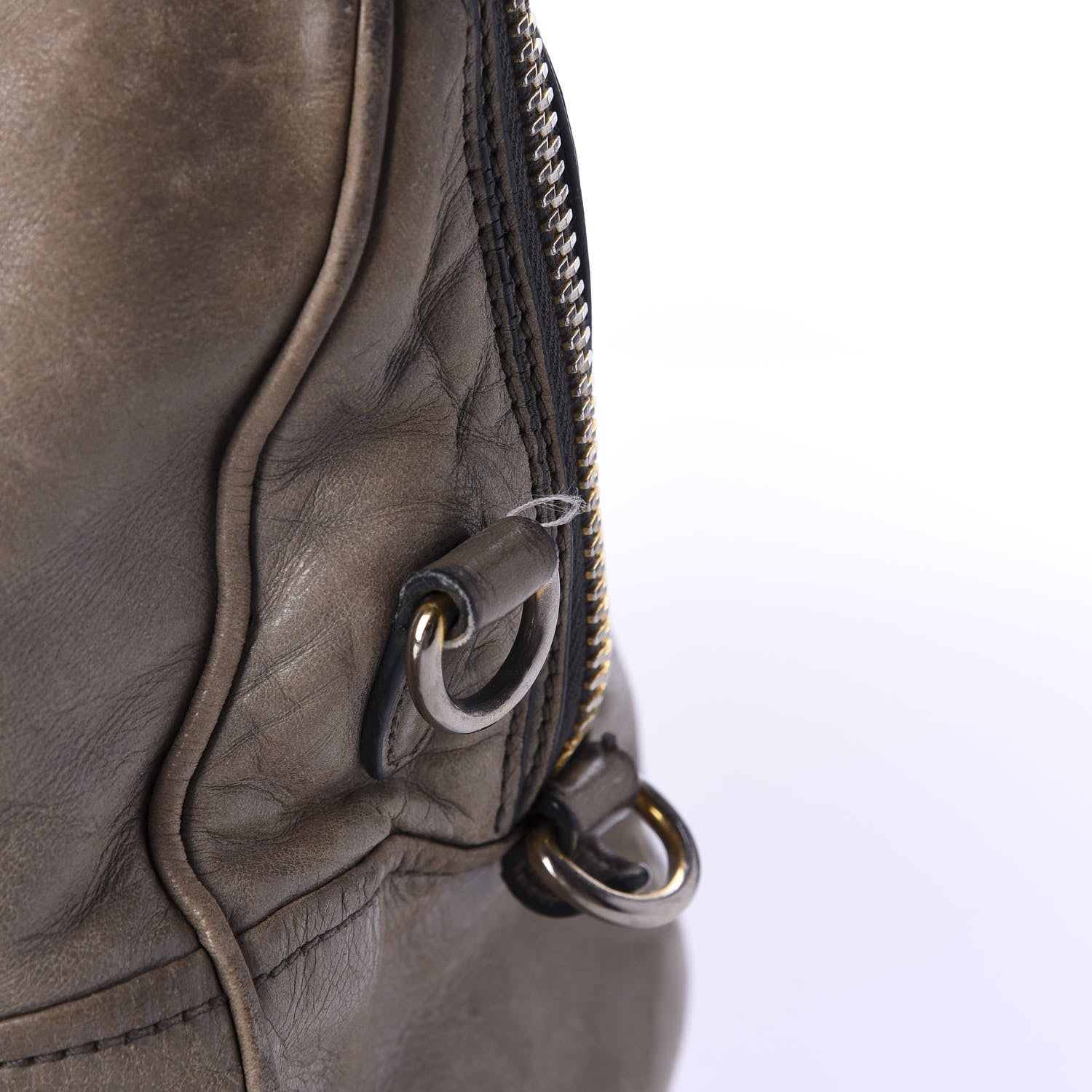 Prada Vitello Shine Bauletto Argilla 15 of 22