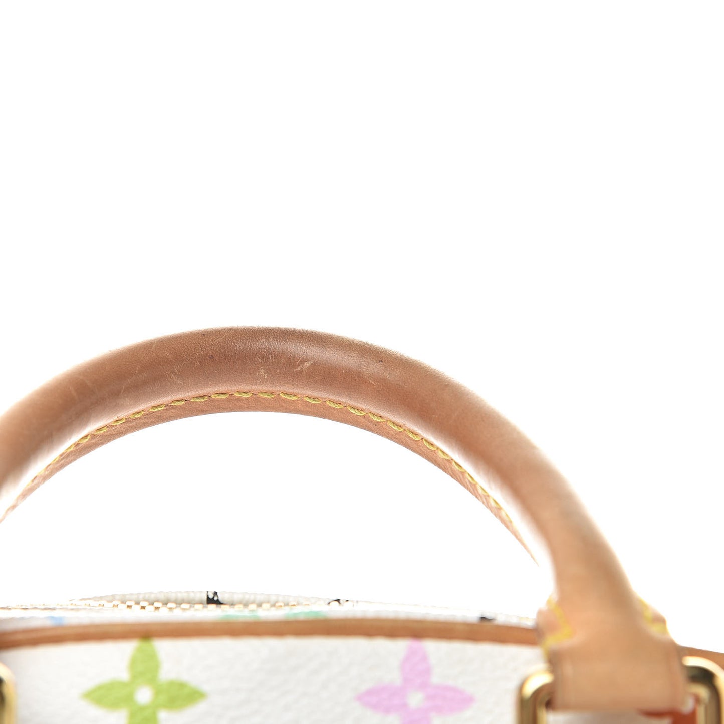 Monogram Multicolor Trouville White