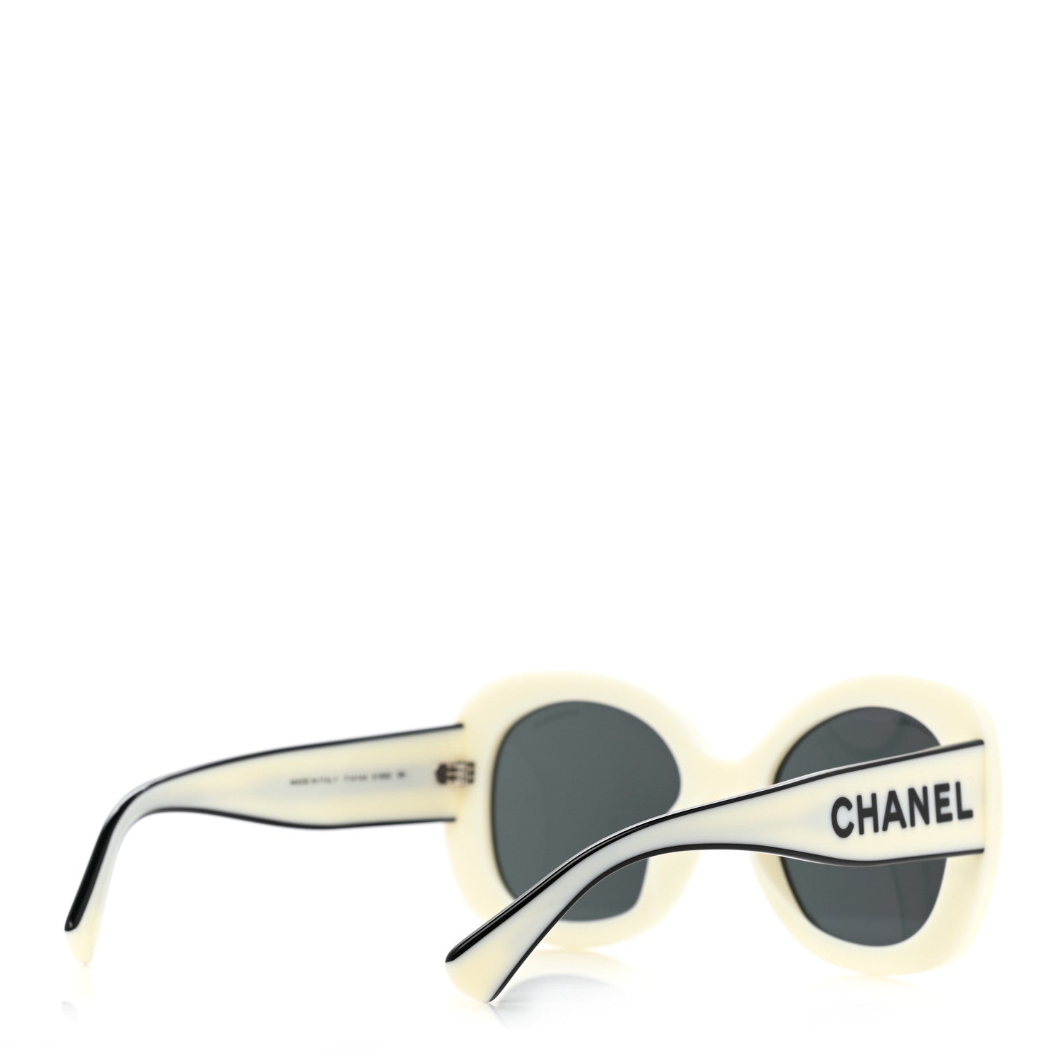 Chanel Acetate Sunglasses 71414A White 4 of 8