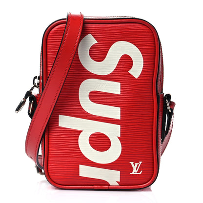 Louis Vuitton X SUPREME Epi Danube PPM Red 1 of 10