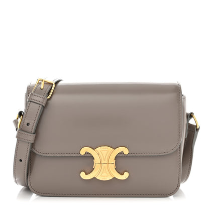 Celine Shiny Calfskin Teen Triomphe Pebble 1 of 11