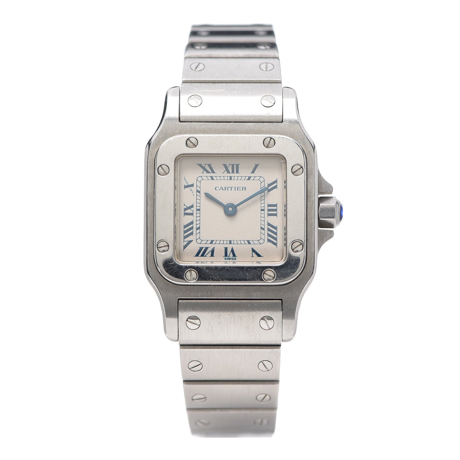 Cartier Stainless Steel 24mm Santos de Cartier Galbee Quartz Watch 1 of 7