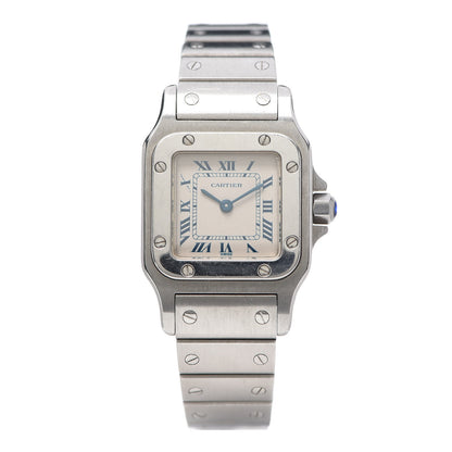 Cartier Stainless Steel 24mm Santos de Cartier Galbee Quartz Watch 1 of 7