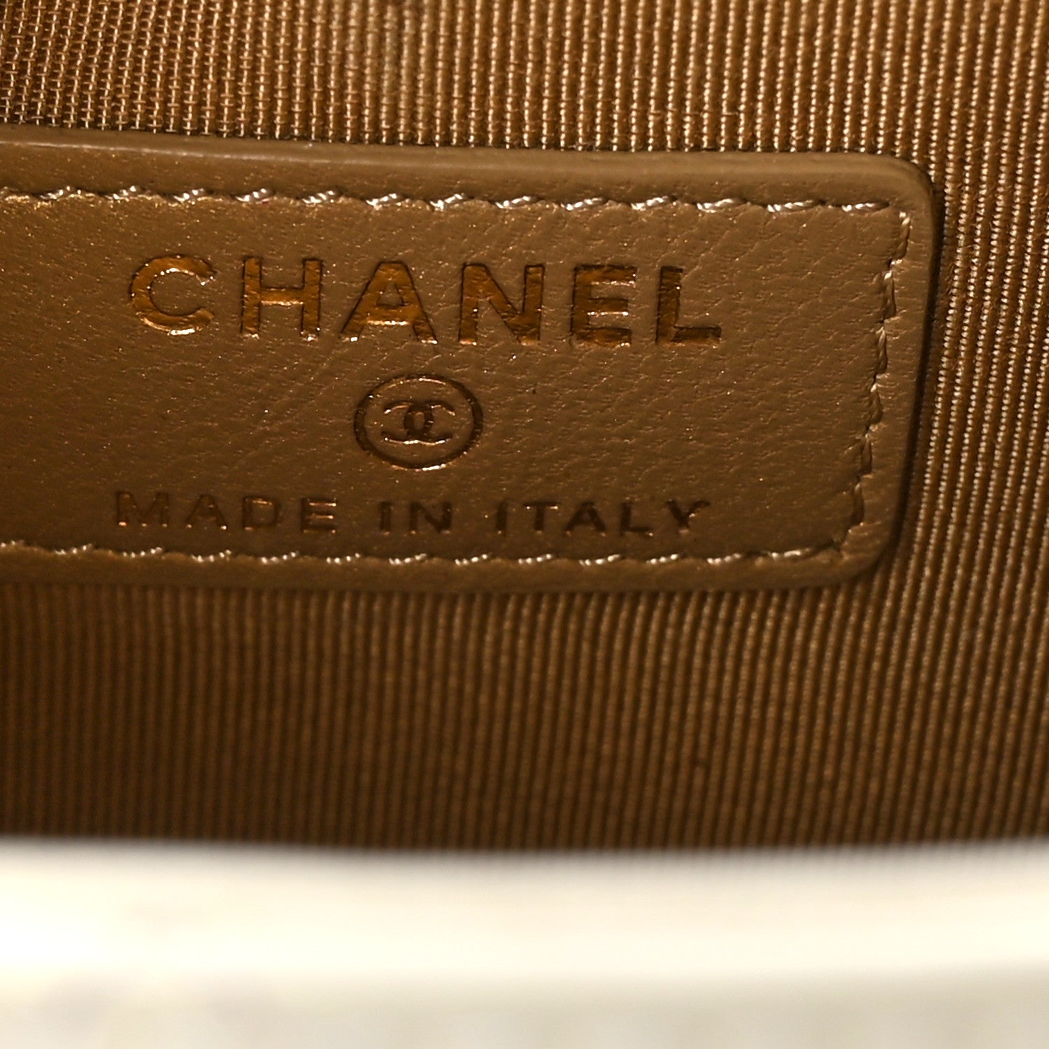 Chanel Goatskin Chic Pearls Clutch On Chain White 7 of 10