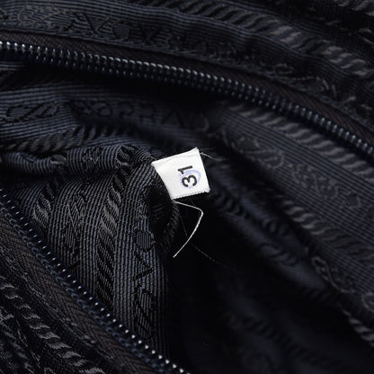 Prada Tessuto Nylon Tote Navy 7 of 9