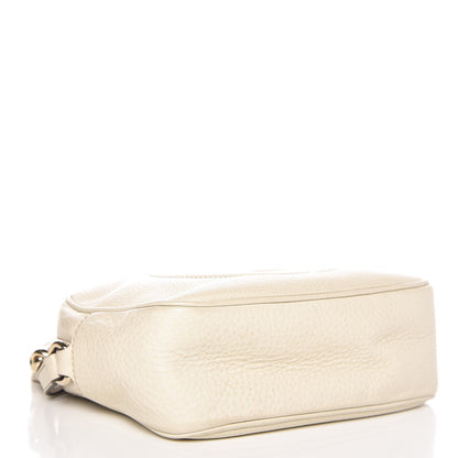 Gucci Pebbled Calfskin Small Soho Disco Bag Off White 4 of 10