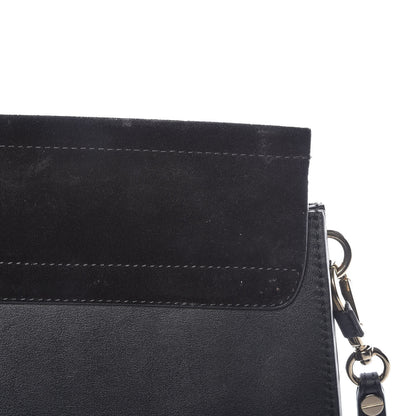 Chloe Suede Calfskin Medium Faye Shoulder Bag Black 18 of 18