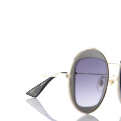 Gucci Round Frame Sylvie Web Sunglasses GG0105S Grey 6 of 8