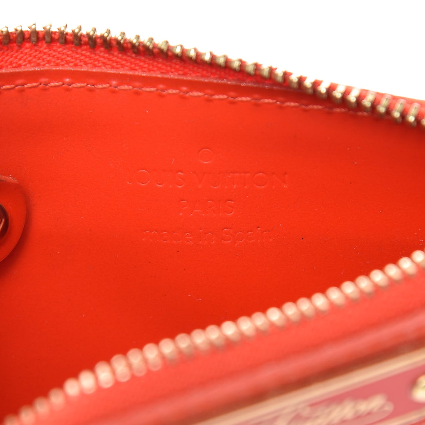 Vernis Key Pouch Orange Sunset