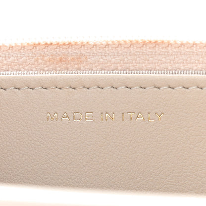 Chanel Lambskin Quilted Chain Around Wallet On Chain WOC Beige 7 of 10