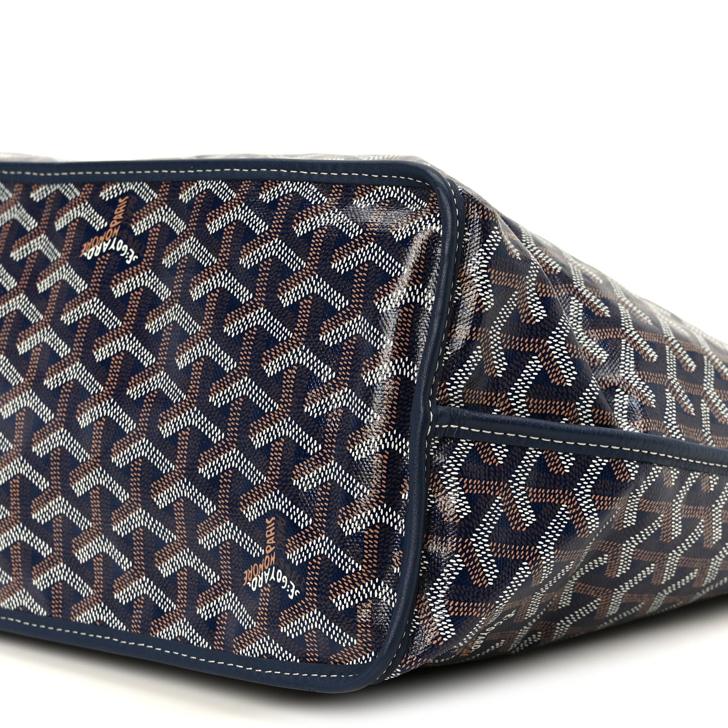 Goyard Goyardine Reversible Anjou PM Navy 18 of 19