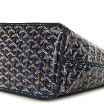 Goyard Goyardine Reversible Anjou PM Navy 18 of 19