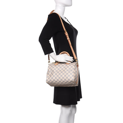 Louis Vuitton Damier Azur Speedy Bandouliere 25 2 of 13