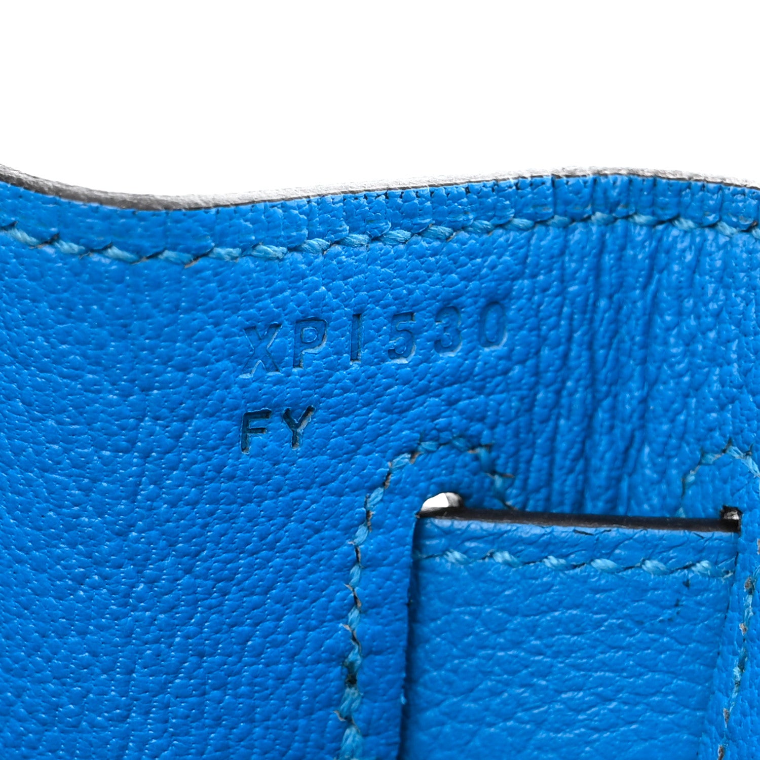 Hermes Evercolor Kelly Retourne 32 Bleu Hydra 6 of 10