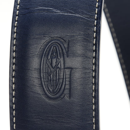 Goyard Calfskin Shoulder Strap Navy Blue 3 of 4
