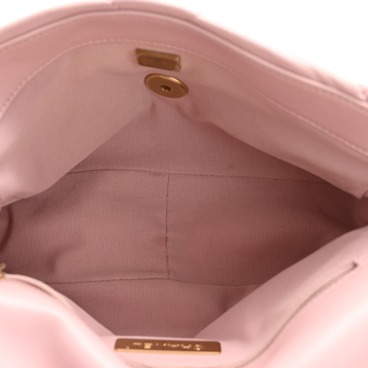Chanel Lambskin Quilted Medium Chanel 19 Flap Light Pink 5 of 14