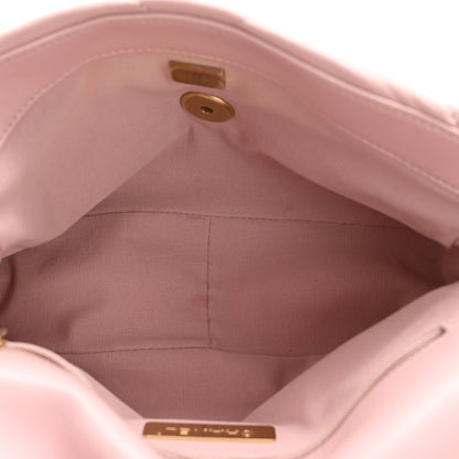 Chanel Lambskin Quilted Medium Chanel 19 Flap Light Pink 5 of 14