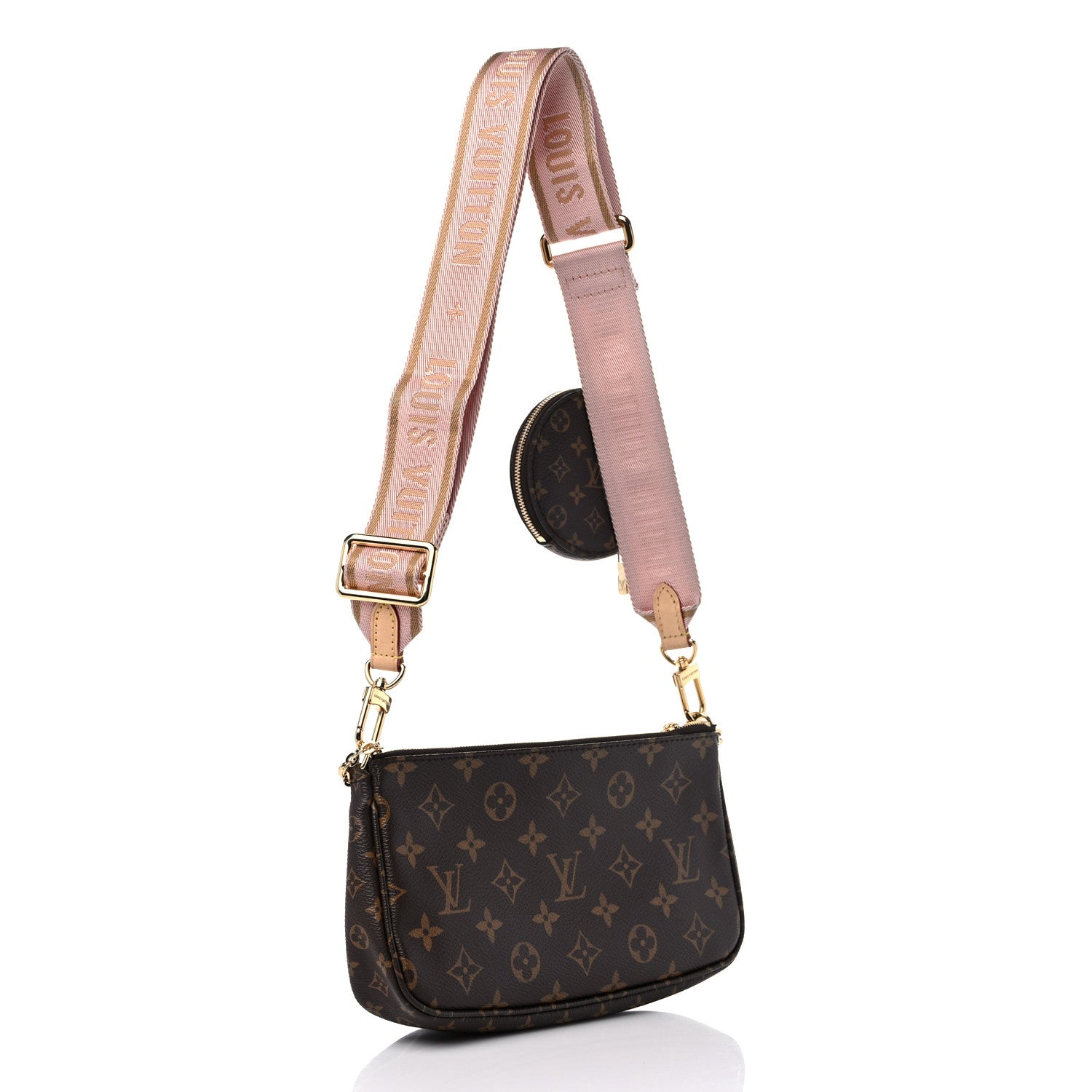 Louis Vuitton Monogram Multi Pochette Accessories Rose Clair 4 of 13