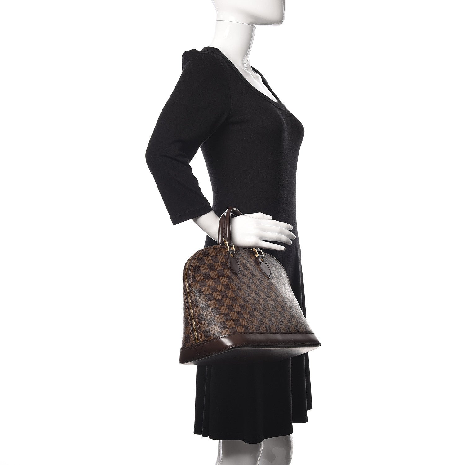 Louis Vuitton Damier Ebene Alma PM 2 of 12
