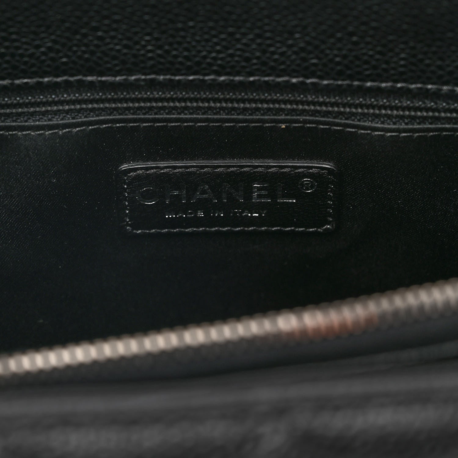 Chanel Caviar Quilted Grand Shopping Tote GST Black 6 of 11