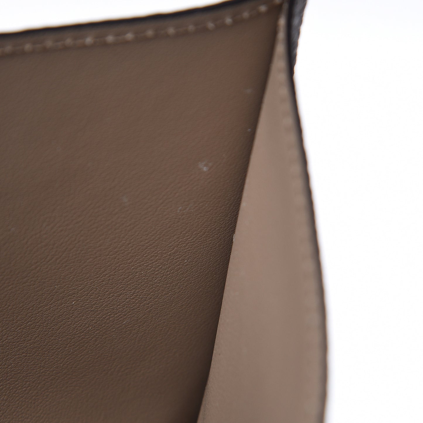 Calfskin Felicie Chain Wallet Card Holder Insert Tourterelle