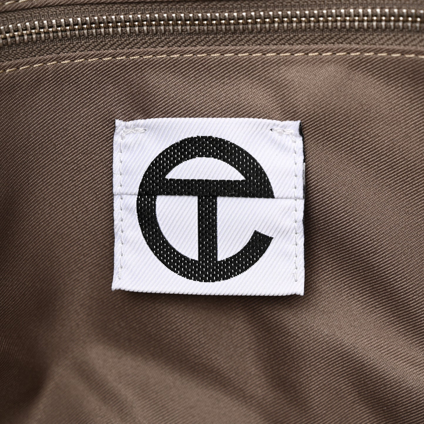 Metallic Vegan Leather Large Shopping Bag Bronze