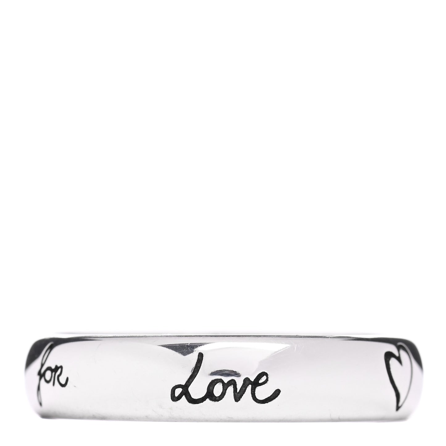 Sterling Silver Blind for Love Band Ring 63 10.25