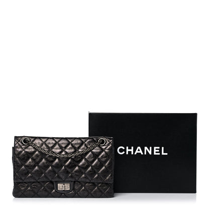 Chanel Aged Calfskin Quilted 2.55 Reissue 226 Flap Black 12 of 12