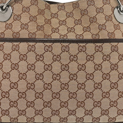 Gucci Monogram Medium Eclipse Shoulder Bag Dark Brown 8 of 12