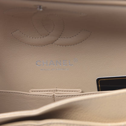 Chanel Caviar Quilted Medium Double Flap Beige Clair 6 of 11