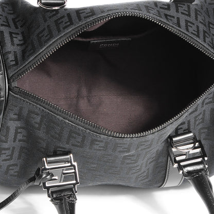 Fendi Zucchino Vitello Small Boston Black 9 of 9