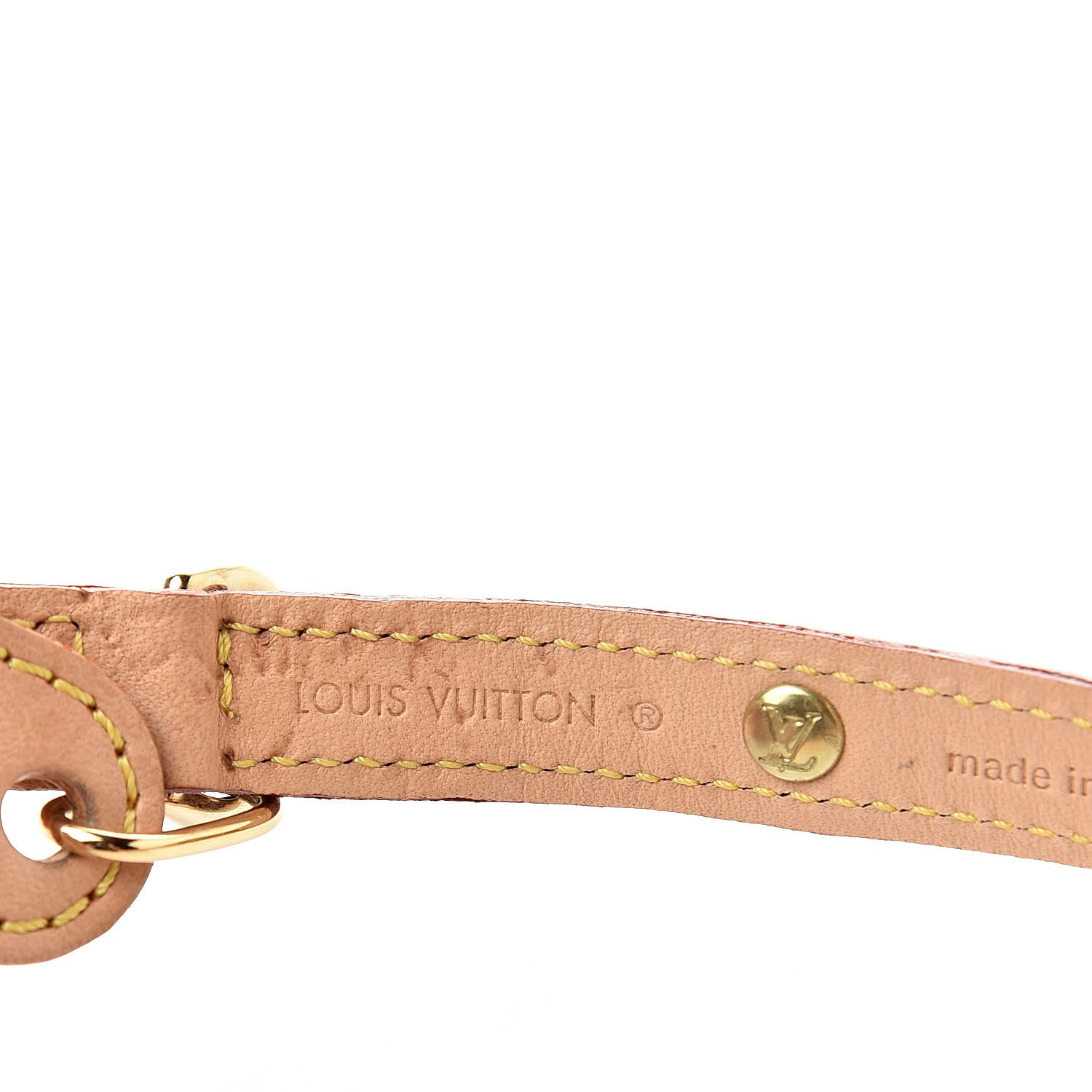 Louis Vuitton Monogram Baxter Dog Collar PM 3 of 9