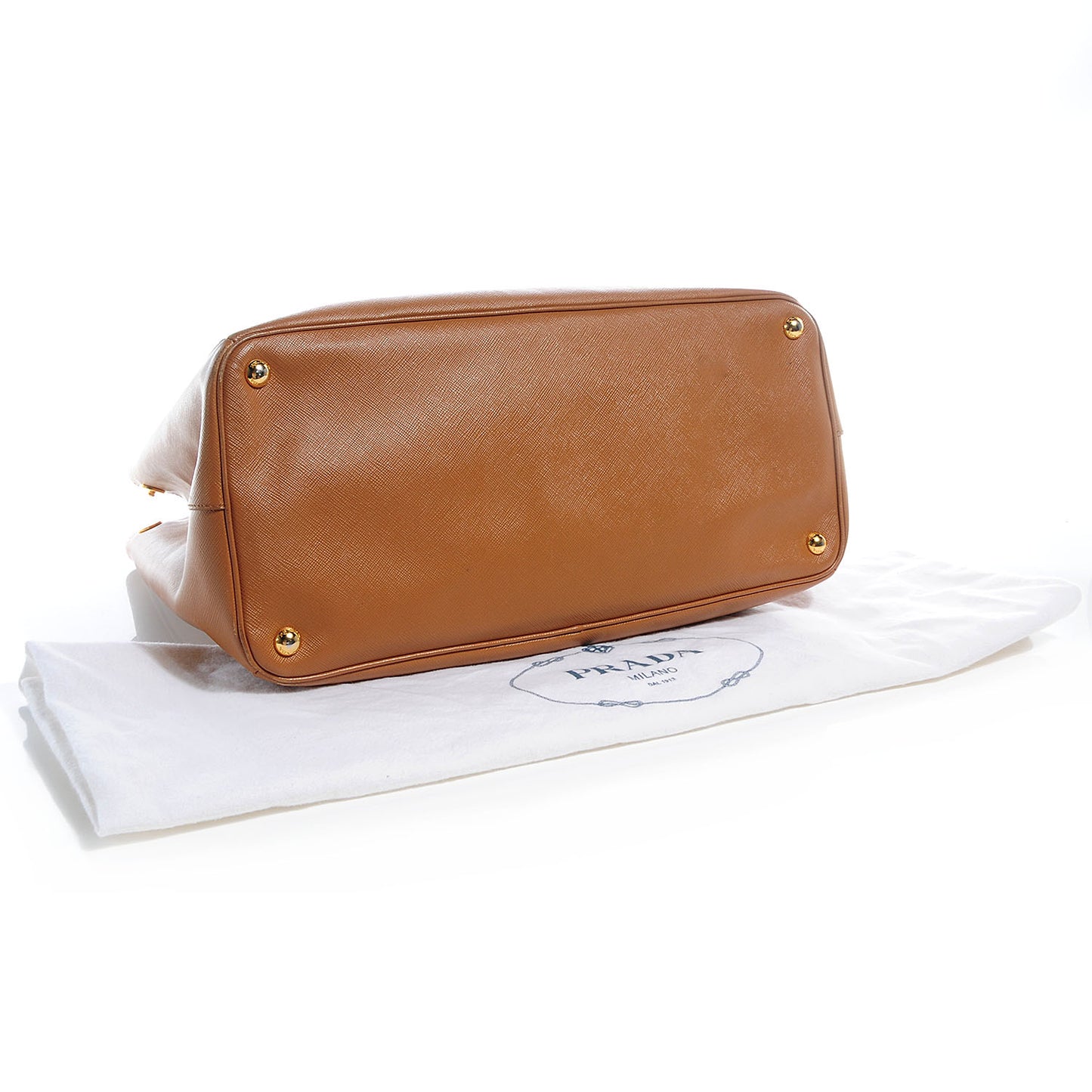 Saffiano Lux Large Tote Caramel