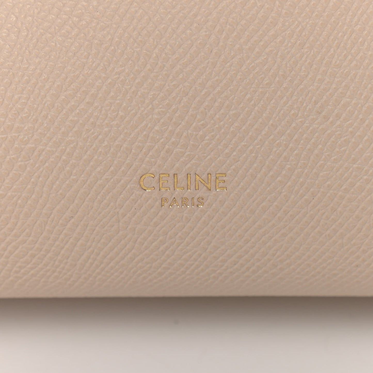 Grained Calfskin Nano Belt Bag Light Taupe
