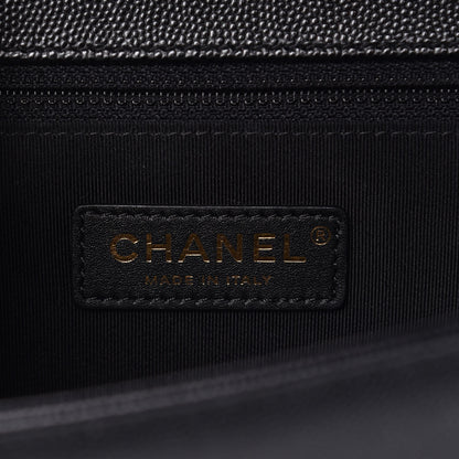 Chanel Caviar Quilted New Medium Boy Flap Black 6 of 11